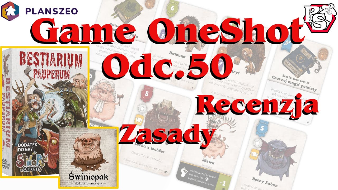 Stwory Z Obory: Bestiarium Pauperum + Świniopak #GOS odc.50