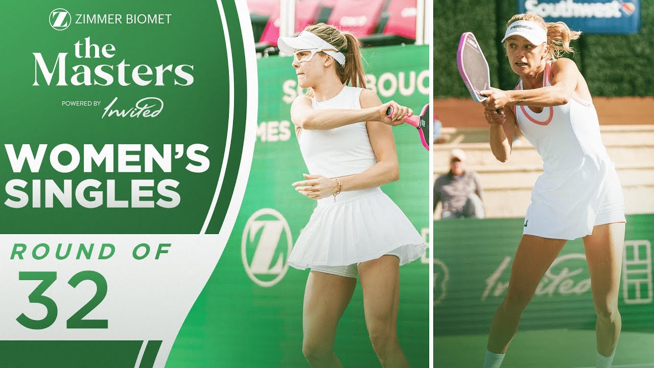 Genie Bouchard v Hannah Blatt at the Zimmer Biomet Masters