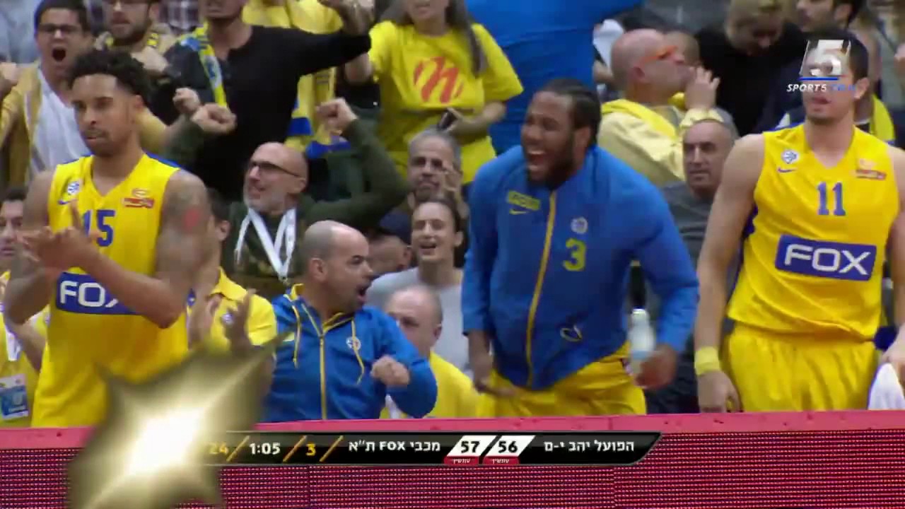 Highlights: Maccabi FOX Tel Aviv - Hapoel Jerusalem 82:68