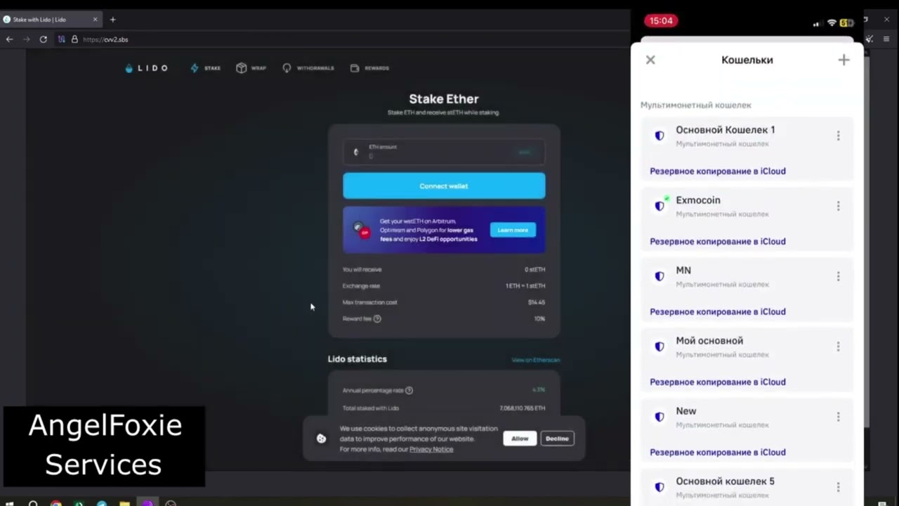 MultiChain Crypto Wallet Drainer By AngelFoxie