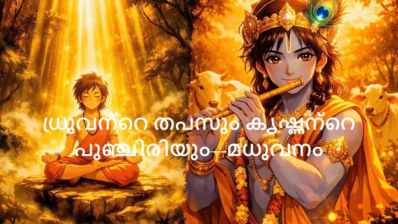 ധ്രുവന്റെ തപസും കൃഷ്ണന്റെ പുഞ്ചിരിയും—മധുവനം.