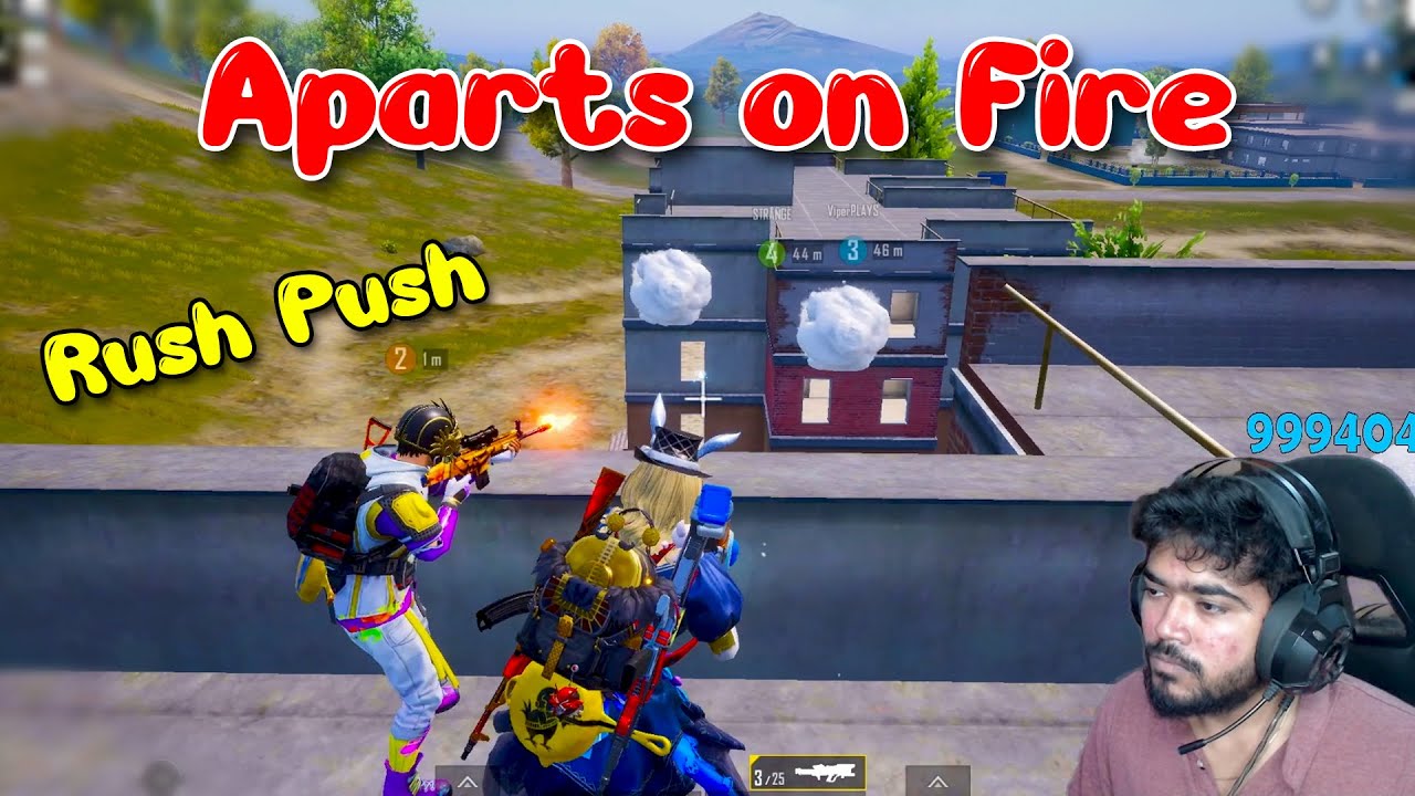 Full Rush Push mode on Apartments after long time🔥🔥