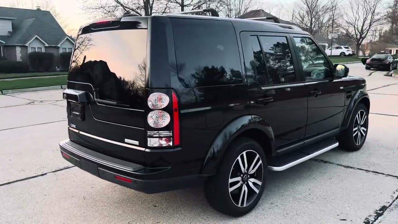 2016 LAND ROVER LR4 LANDMARK EDITION SUPERCHARGED V6 WALK AROUND VIDEO