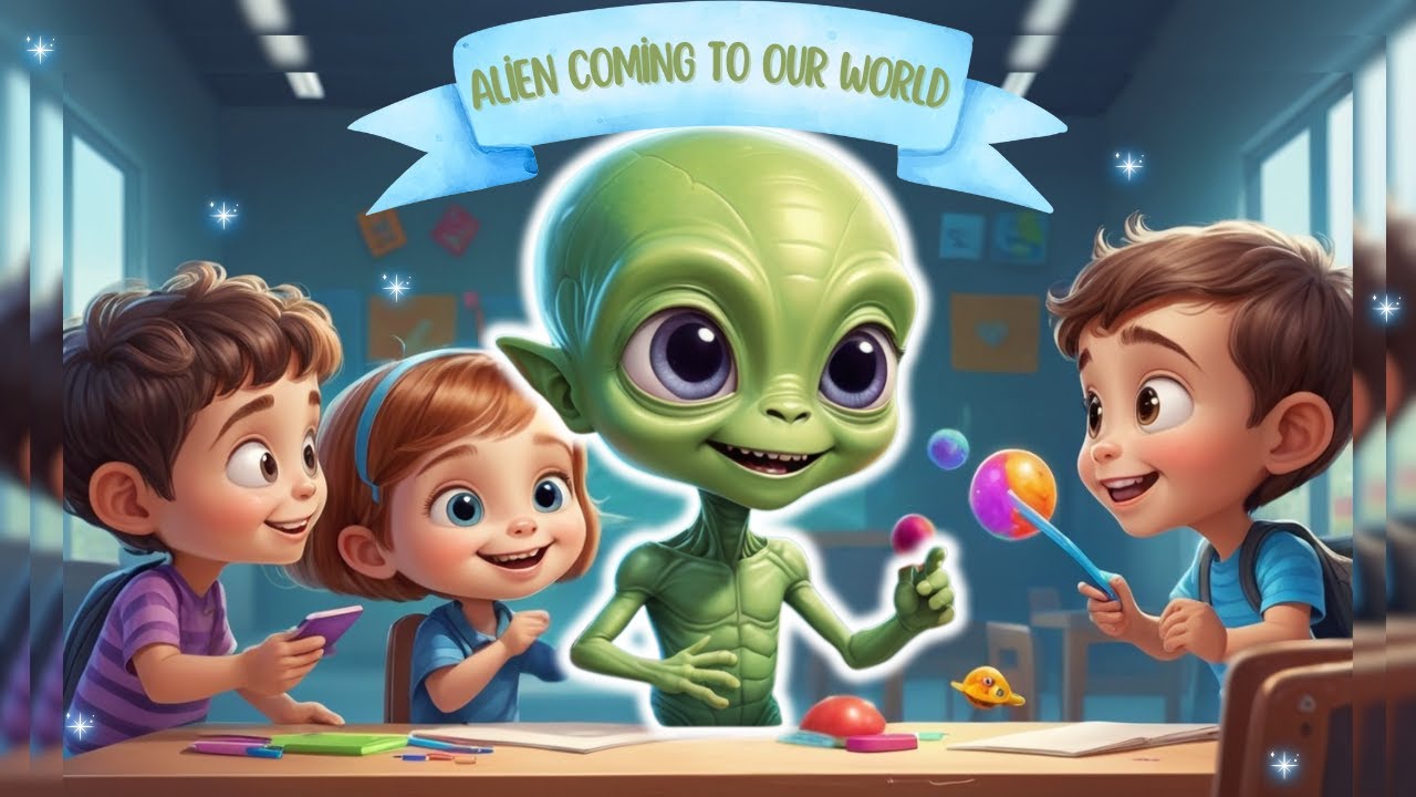 Alien Coming to Our World/Children's Stories #dream #story #cartoon #fun #cute #animation #children