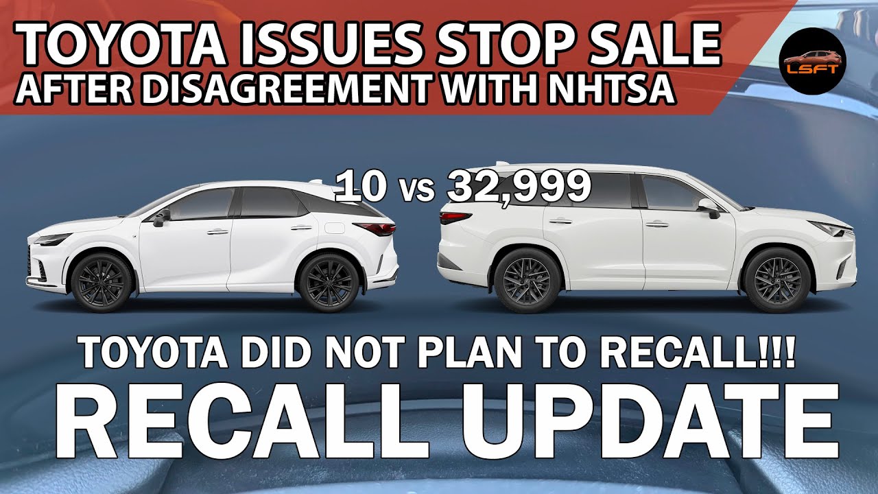 ШОК: Toyota прекращает продажи из-за разногласий с NHTSA!