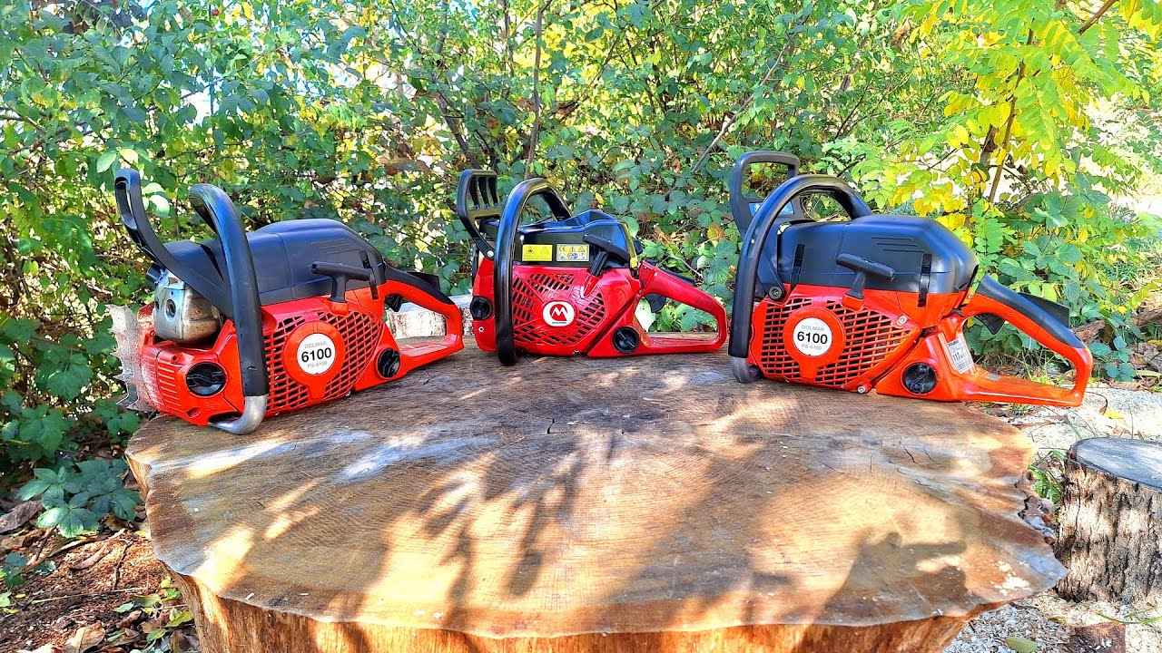 6100 Dolmars versus Maruyama MCV 6200 - Bonus Stihl MS 500i and JonCutter 5800