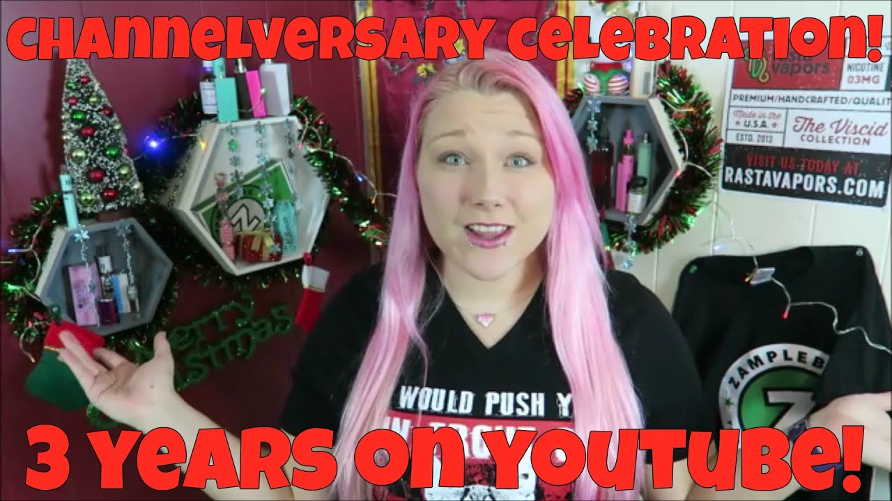 3 Year YouTube Anniversary! Special Guests! | TiaVapes Review