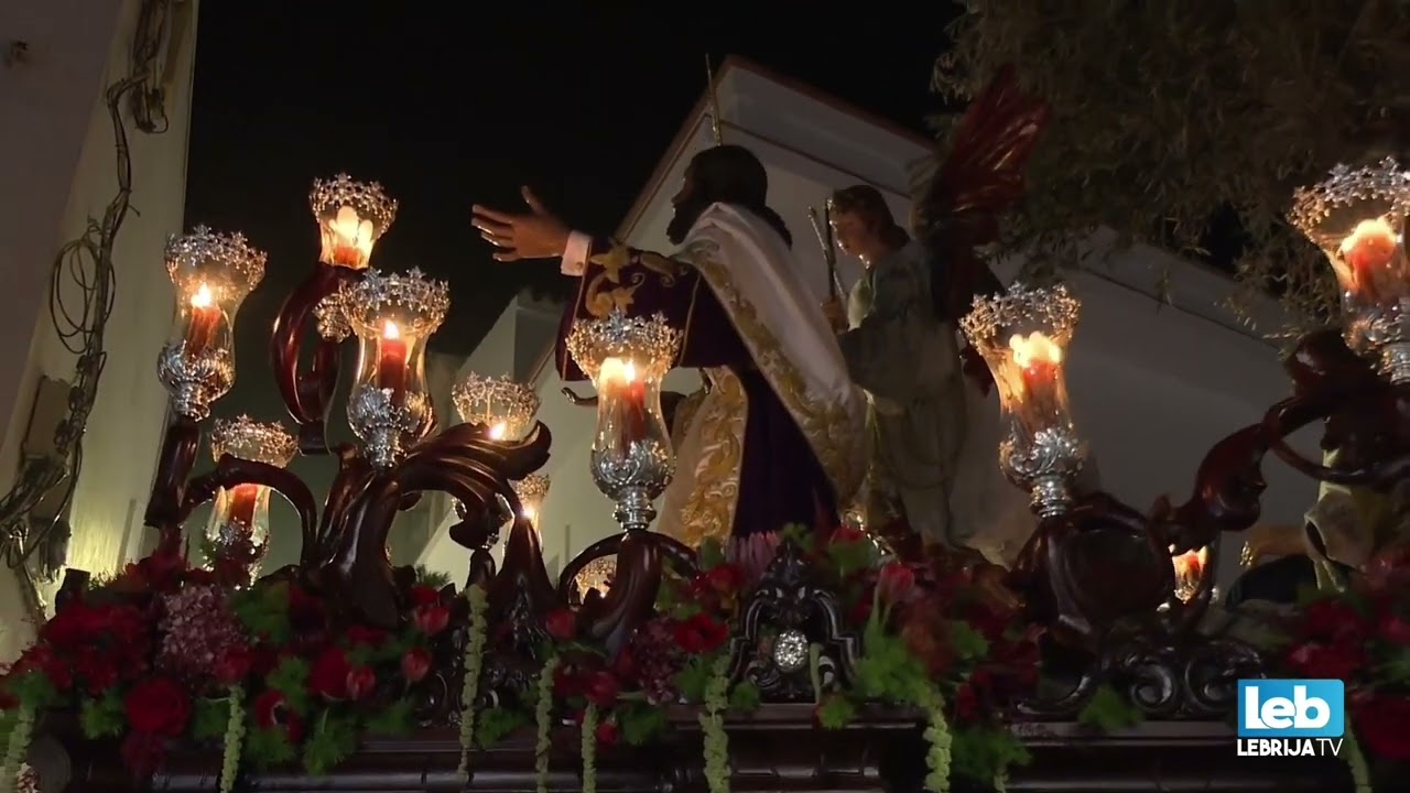 Oración en el Huerto de Lebrija con  A.M. Estrella Dos Hermanas, marcha Enterando en Jerusalén 2024