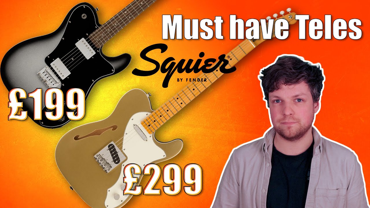 Squier Telecasters - Mind Blowing Performance at a very Affordable Price