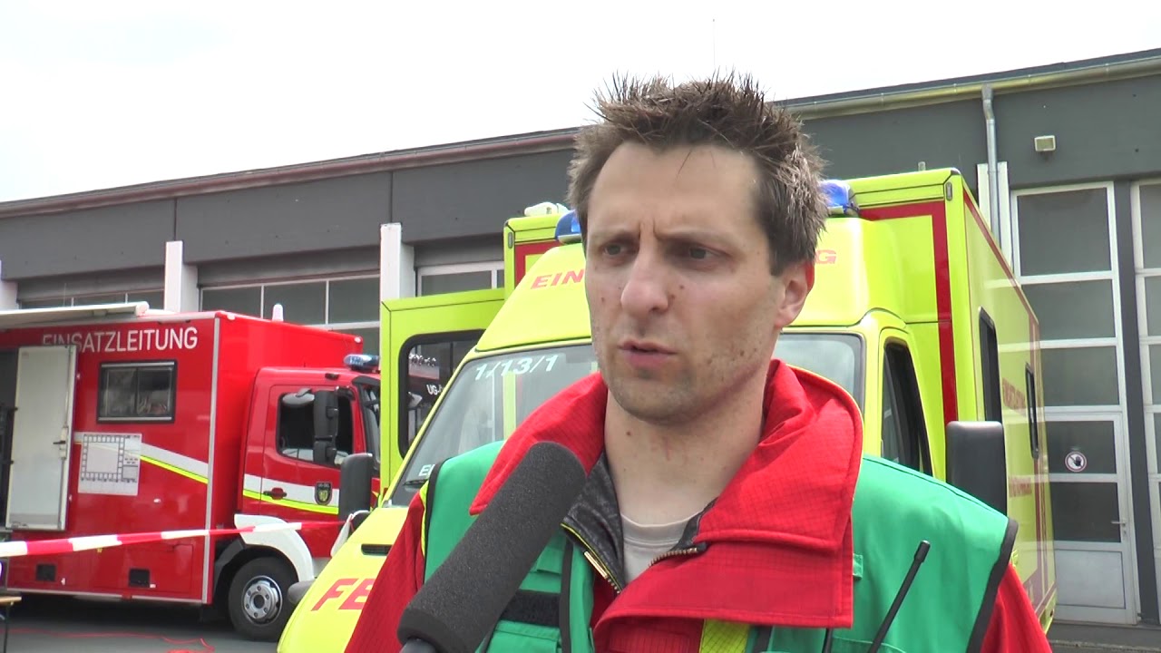 Brand bei Südleder in Rehau
