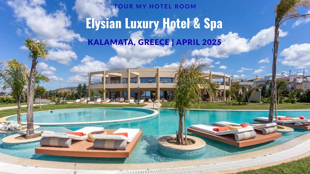Tour My Hotel Room: Elysian Hotel in Kalamata, Greece (April 2025)