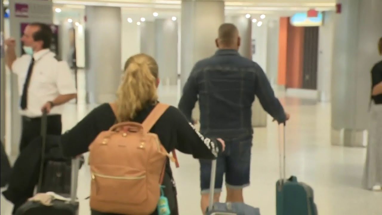 Passengers from Cuba arrive at MIA after weekend protests