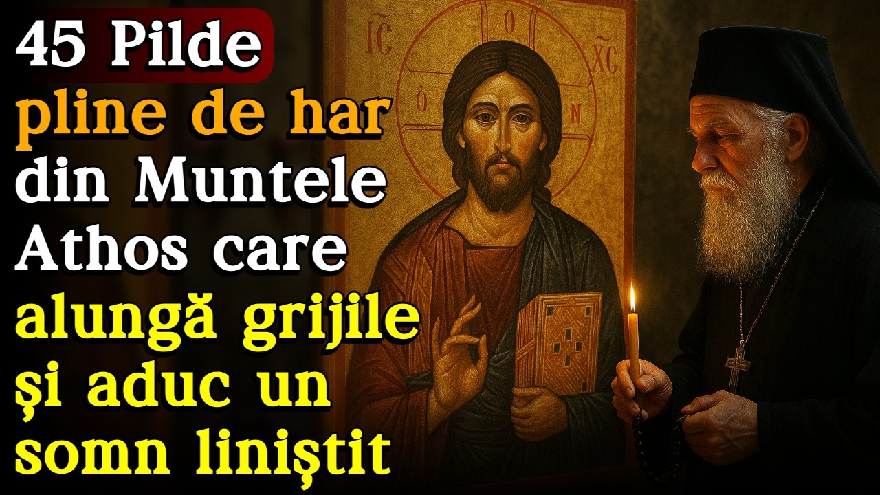 🌕 45 Pilde pline de Har din Muntele Athos care alungă grijile și aduc somn liniștit