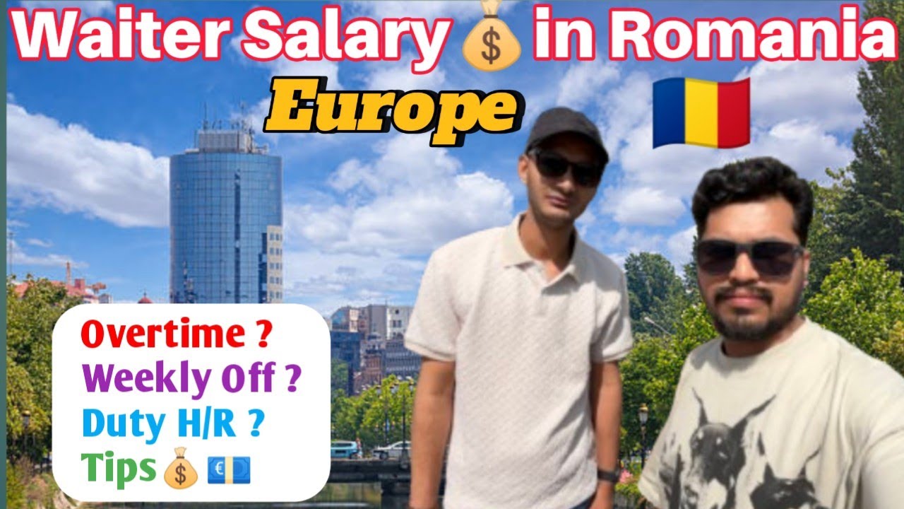 Waiter Jobs in Romania 🇷🇴 Europe || Monthly Salary 💶💰 1Lakh INR 😱