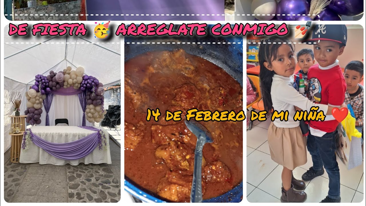 ARREGLATE CONMIGO 💅🏻 ✨ 14 DE FEBRERO DE MI NIÑA ❤️🥳 JUEGO CON MI ESPOSO 🤣✨🤌🏻