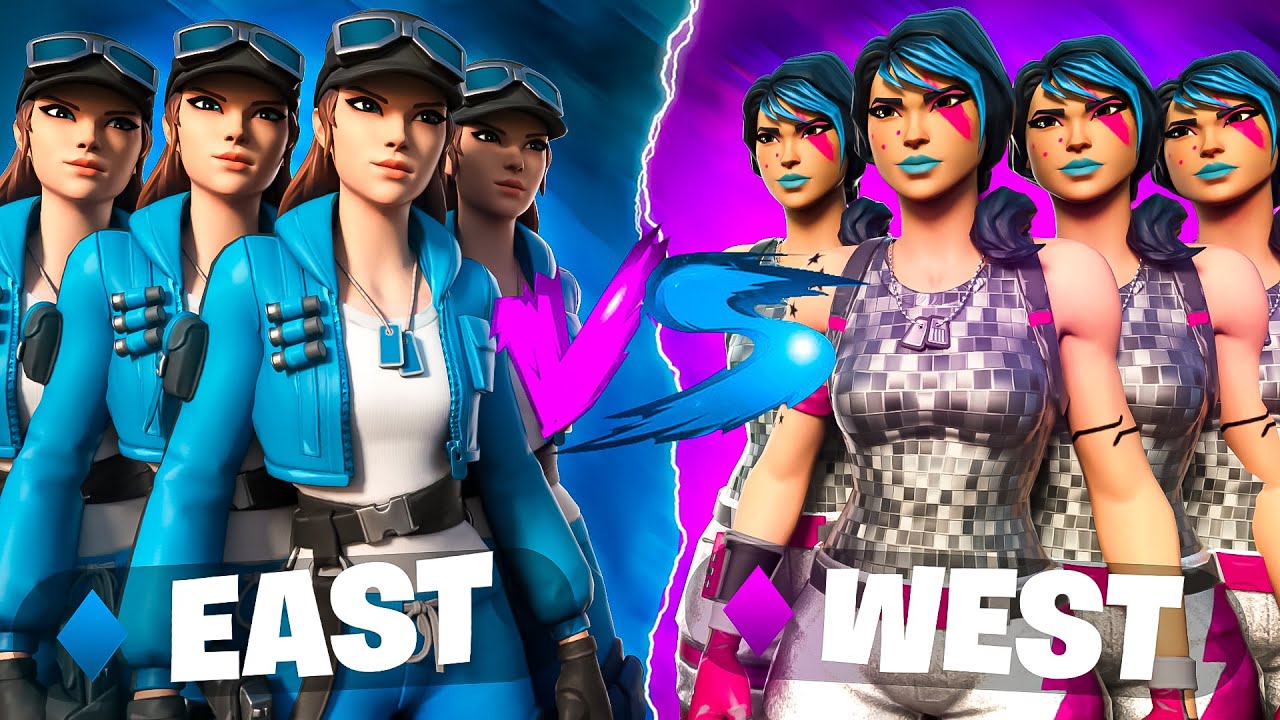 4 EAST Players VS 4 WEST Players!