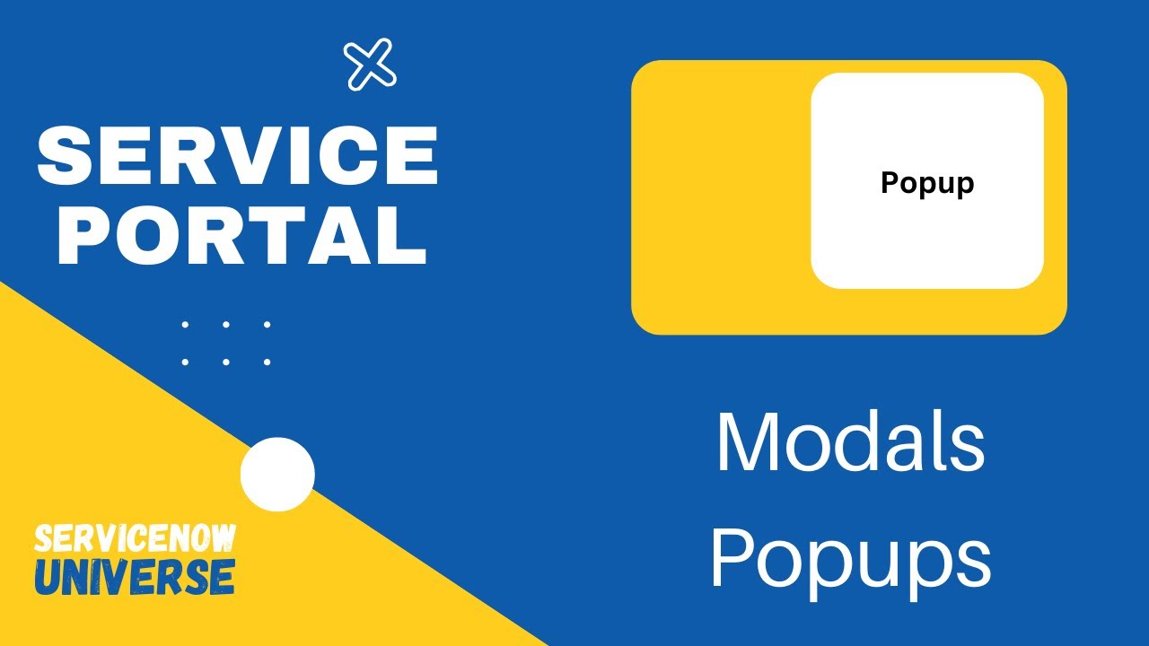 6. Модальные или всплывающие окна сервисного портала | $uibModal | spModal | ServiceNow