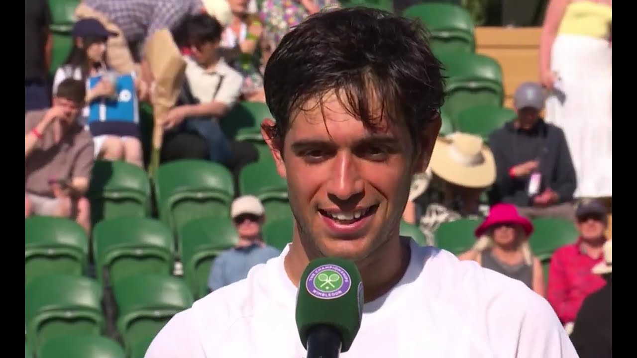 Nuno Borges interview after 2nd round win at 2025 Wimbledon