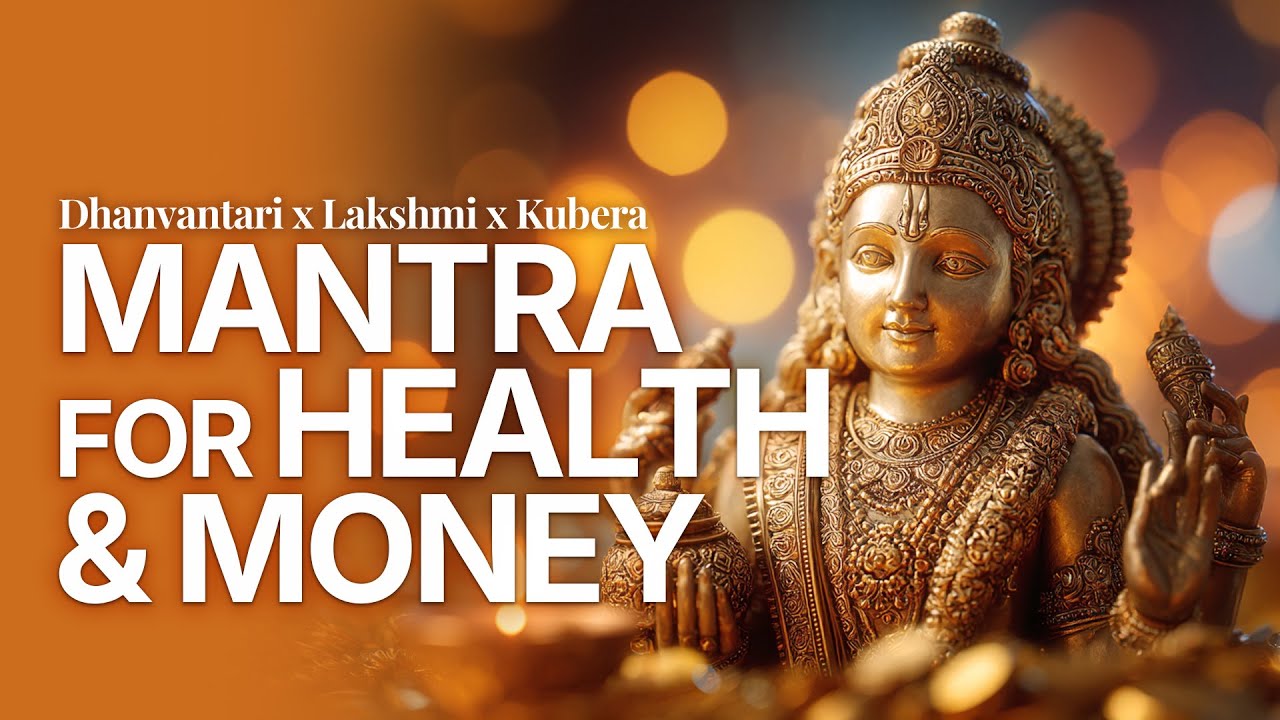 Triple Mantra for Energy Healing & Financial Freedom | Dhanvantari x Lakshmi x Kubera