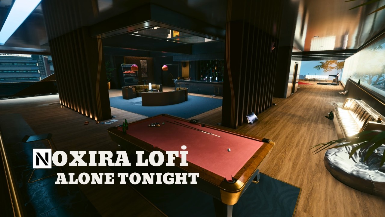 You're Alone in a Quiet Room at Night 🎱 Lofi Beats
