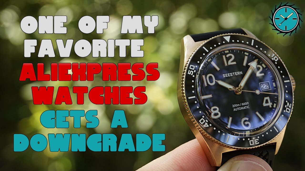 one of my favorite aliexpress watches gets an update {Seestern S343 V2 Review]