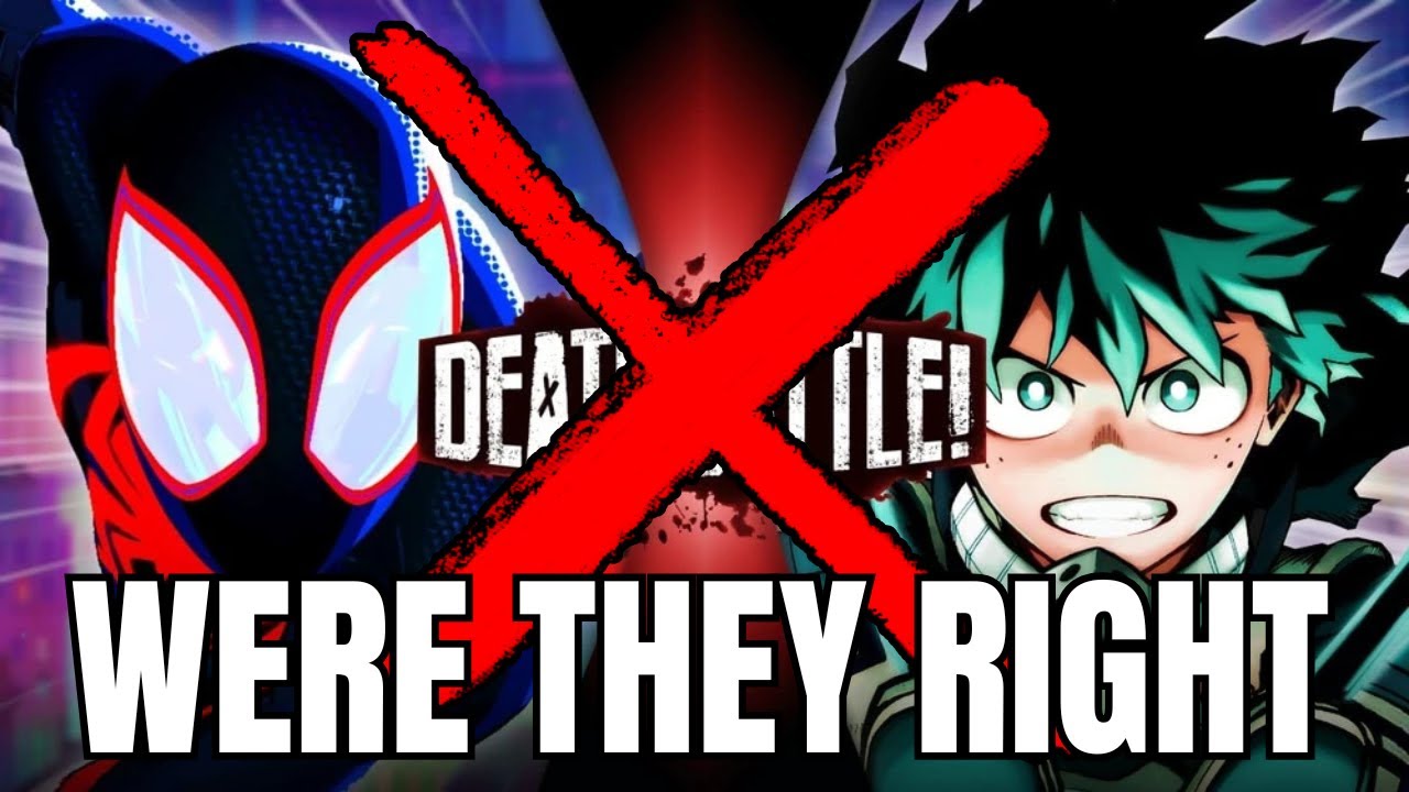 Debunking Spider-Man vs Deku Death Battle!