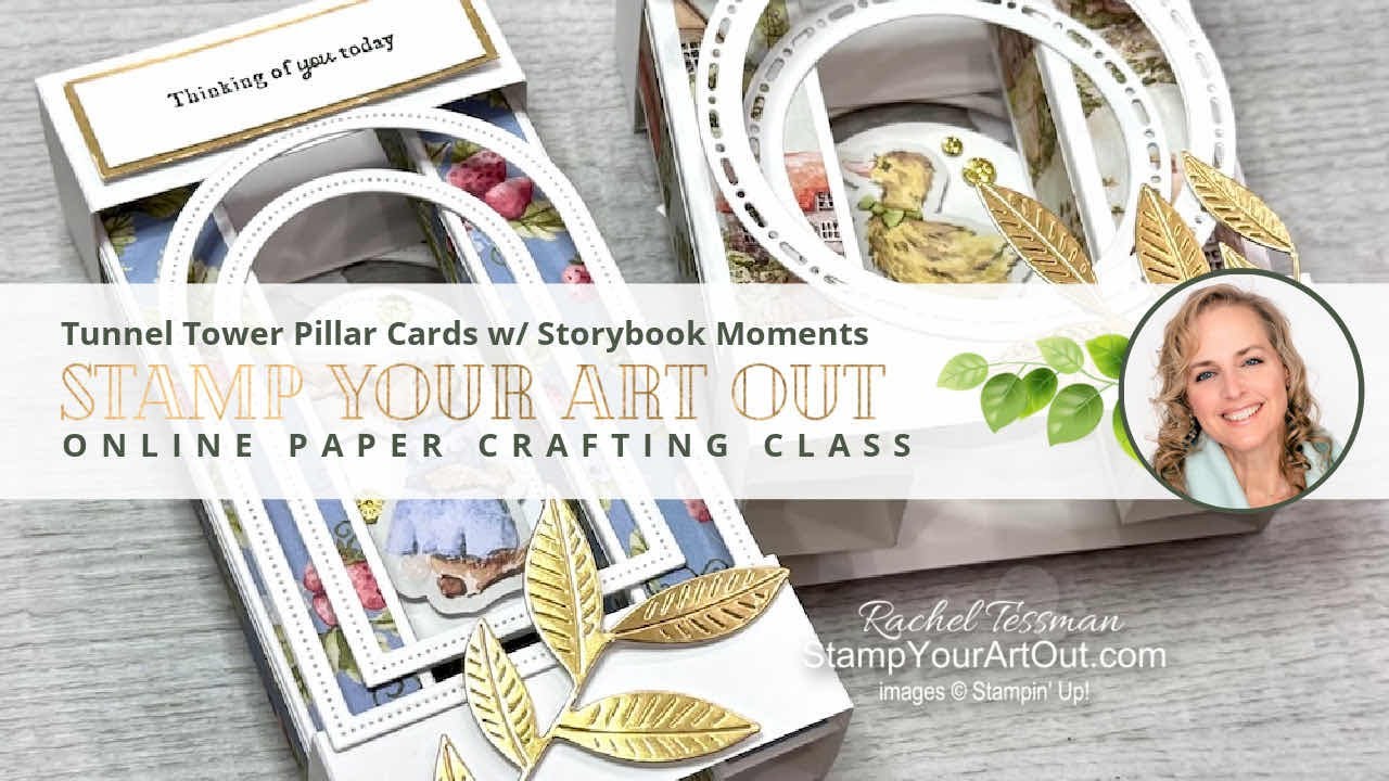 Tunnel Tower Pillar Cards w/ Storybook Moments