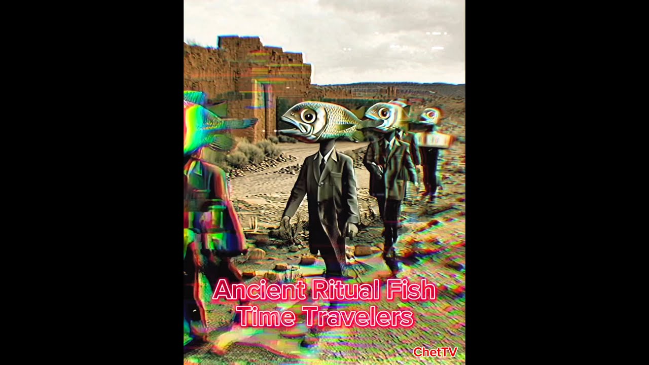 Ancient Ritual Fish Time Travelers - Generative AI Music Video