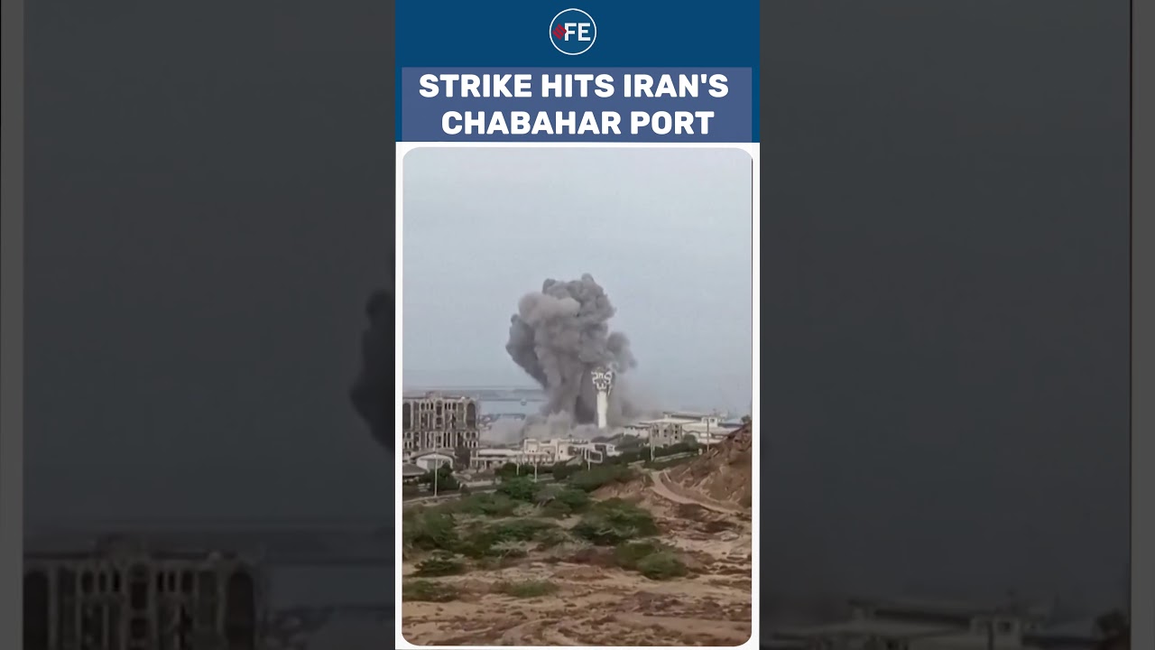 Footage Shows US Strike on Iran's Chabahar Port | #shorts