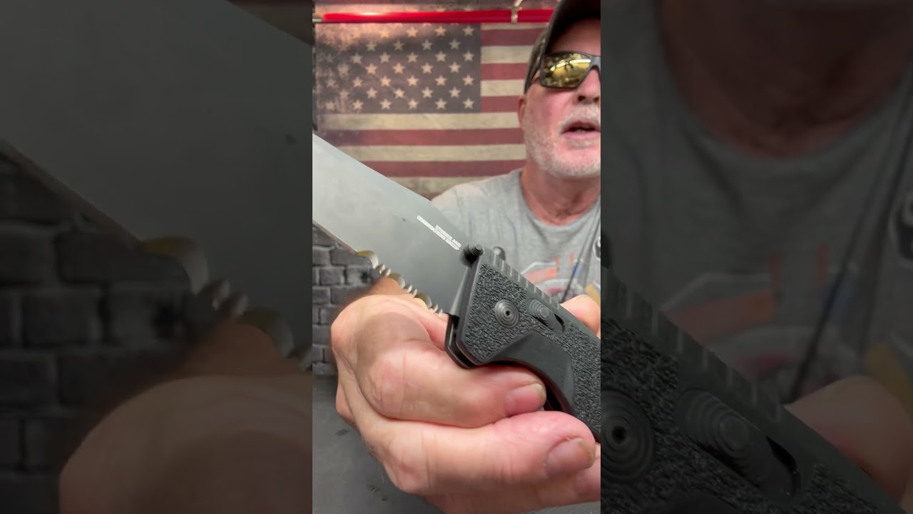 SOG Trident AT Blackout Assisted Folding Knife