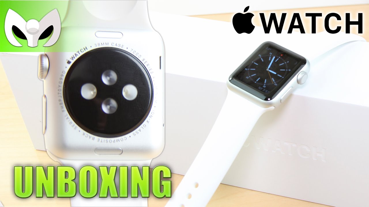 EXCLUSIVA! UNBOXING #APPLEWATCH SPORT 38MM