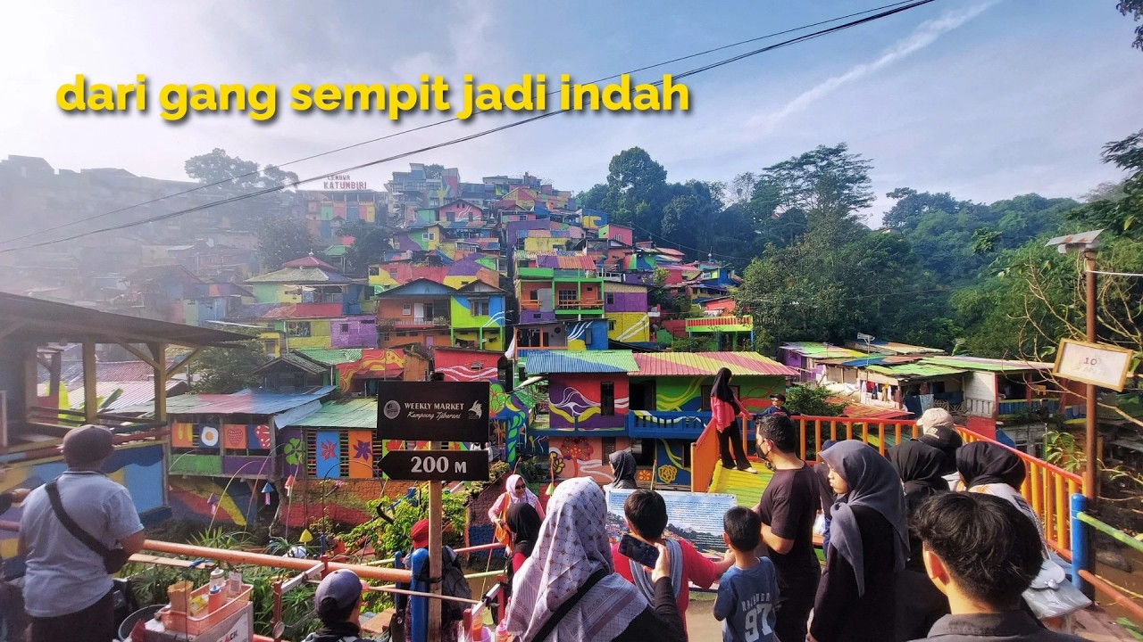 Dari Kumuh Jadi Indah! Perubahan Luar Biasa di Lembah Katumbiri Bandung 🇮🇩 VIRTUAL WALK TOUR