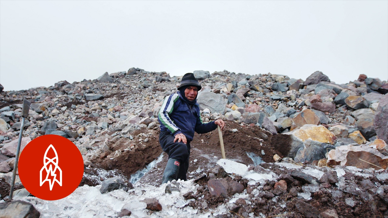 The Last Ice Merchant Harvesting Glaciers