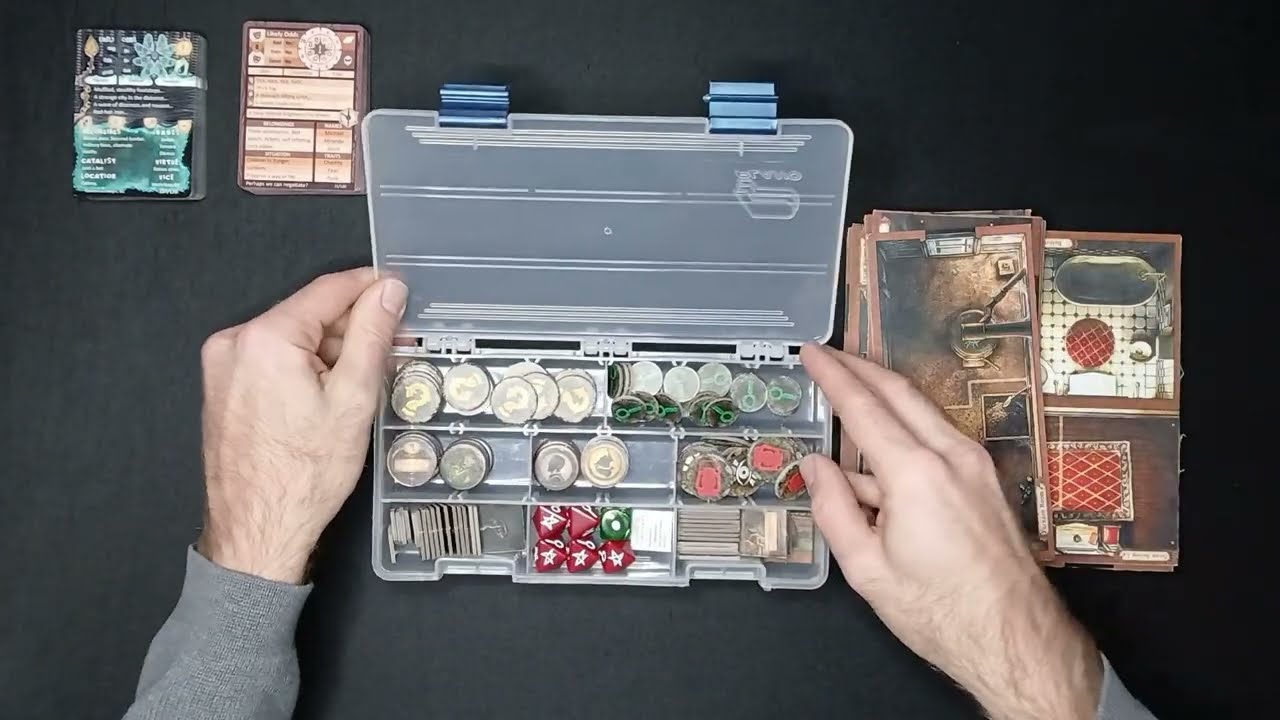 Tricube Mansions of Madness Solo Actual Play One-Off; Tricube Tales: Solo Rules; Lovecraftian RPG!