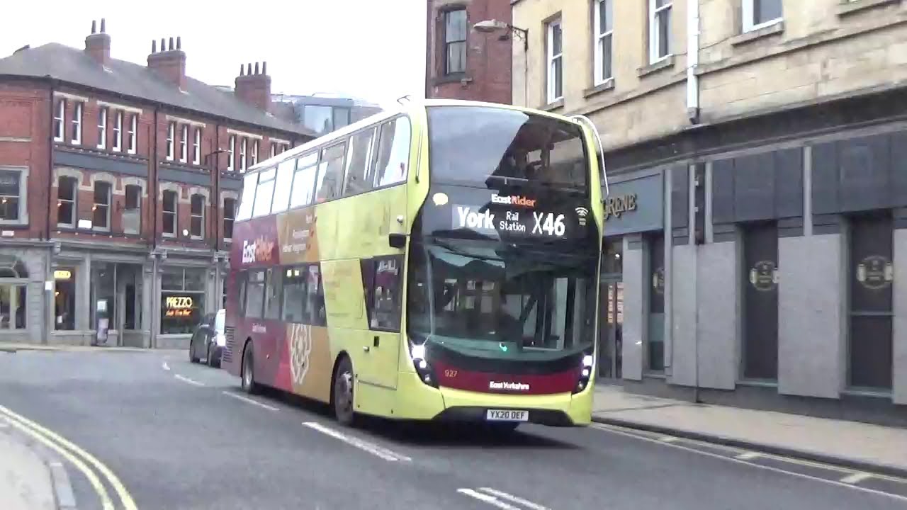 Buses of The UK 2025-York Variety with Arriva, East Yorkshire, First Bus & Routemaster Ghost Bus