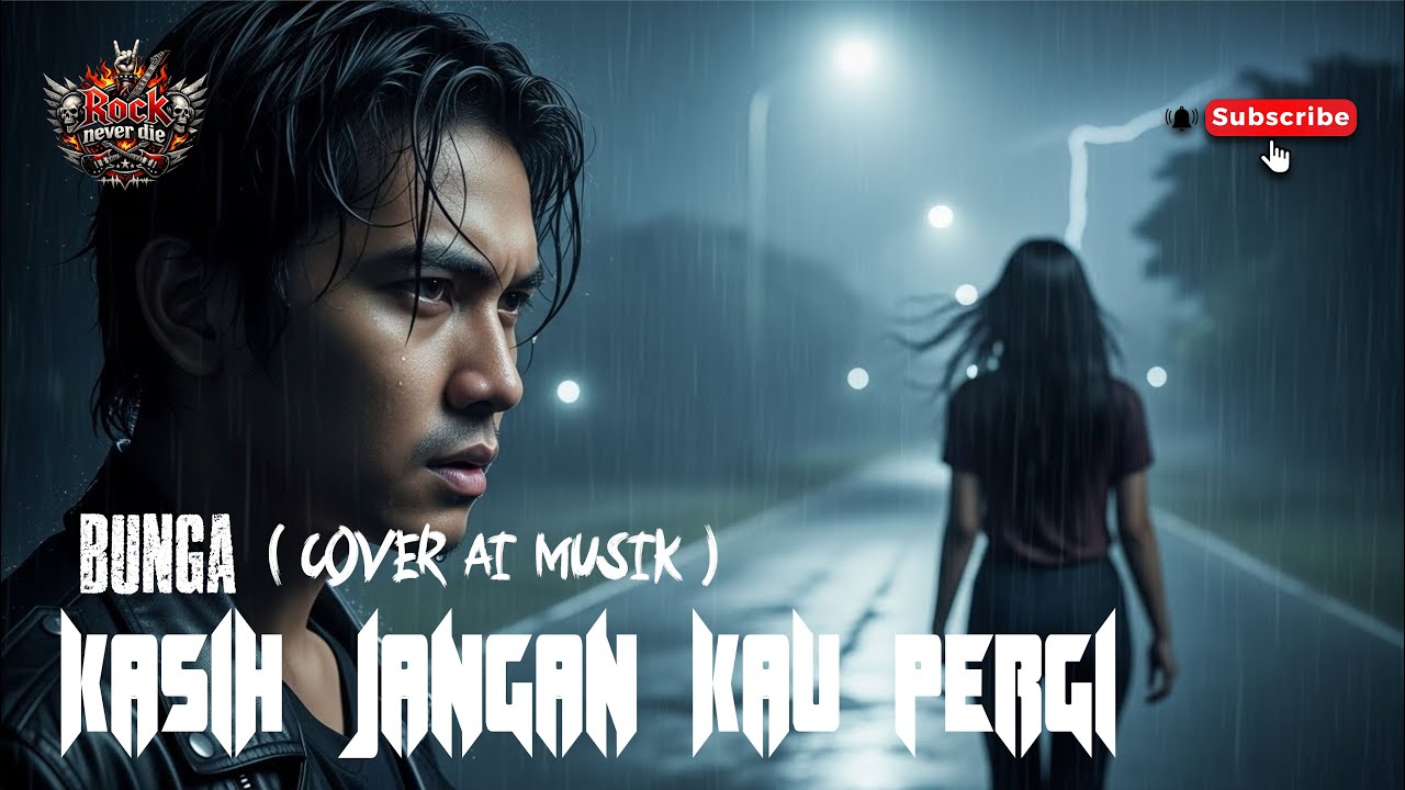 BUNGA - KASIH JANGAN KAU PERGI ( COVER ROCK BALLAD AI ) 2026 RND