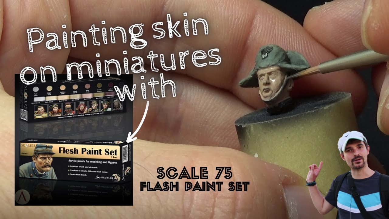 How to Painting SKIN on miniatures: SCALE75/dipingere INCARNATI in miniatura: SCALE75