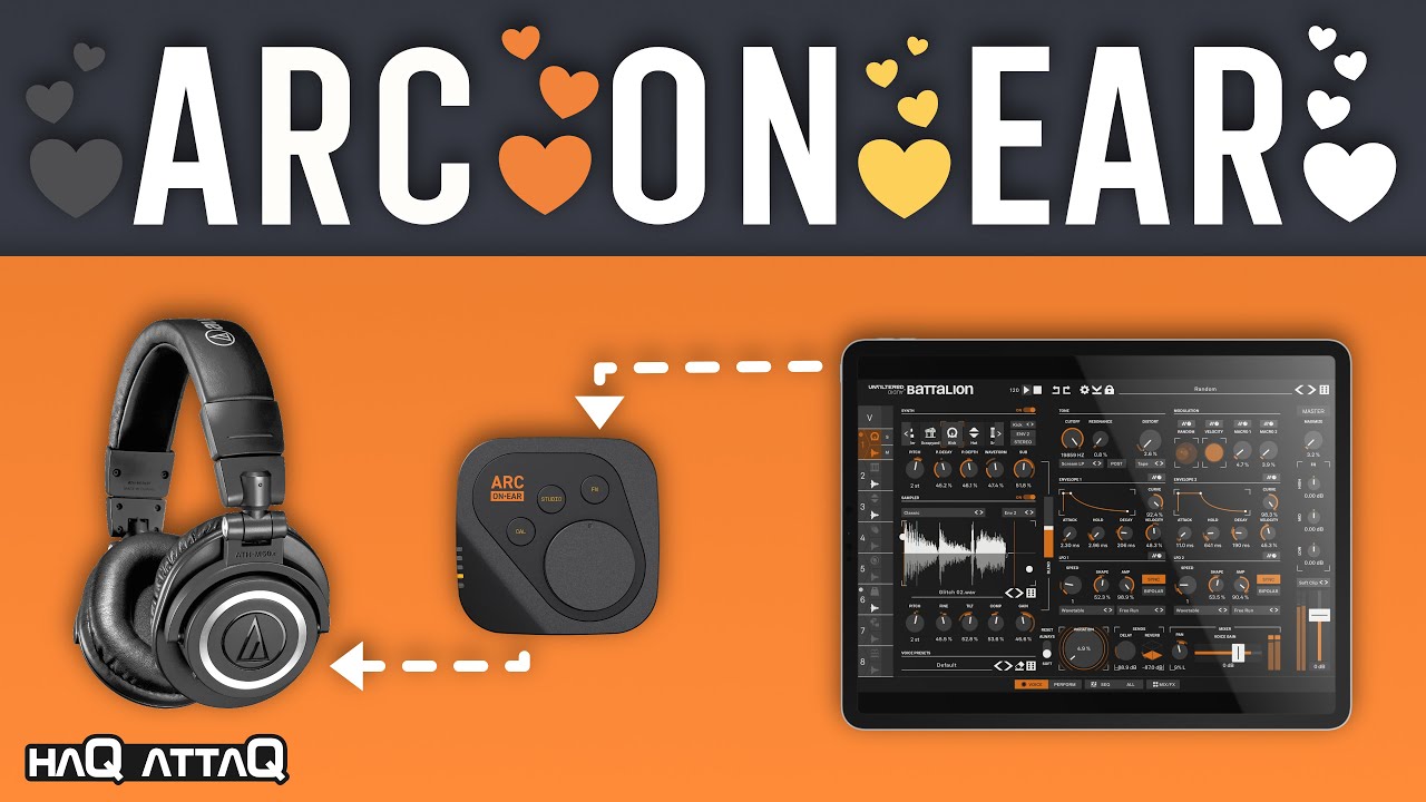 This is ARC ON EAR by IK Multimedia | haQ attaQ