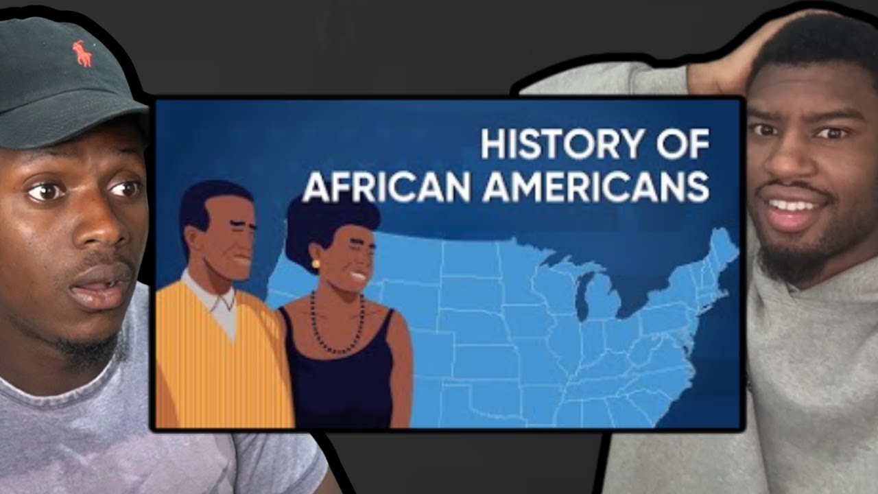 🇬🇧BLACK BRITS LEARN ABOUT - History of African-Americans - Animation!!