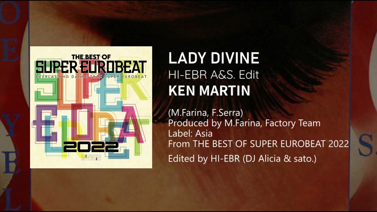【EUROBEAT】LADY DIVINE (HI-EBR A&S. Edit) / KEN MARTIN【U.S.A.】