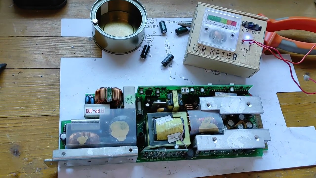 Repairing a Ablecom server power supply Model: SP 252 TC