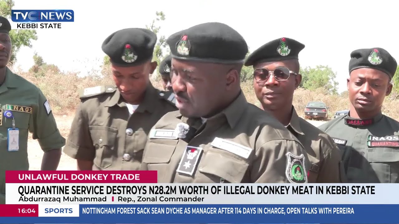 Quarantine Service Destroys N28.2M Worth Of Illegal Donkey Meat In Kebbi State