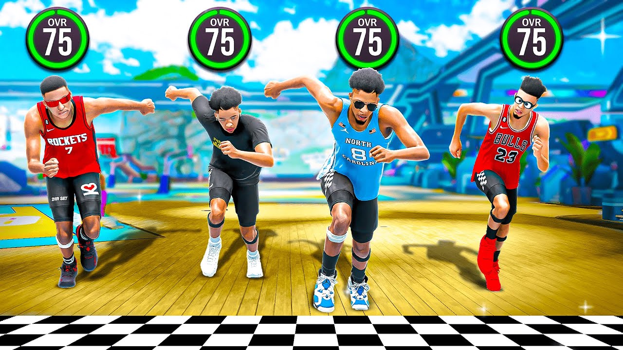 First Ever 75 Overall Race! (NBA 2K23)