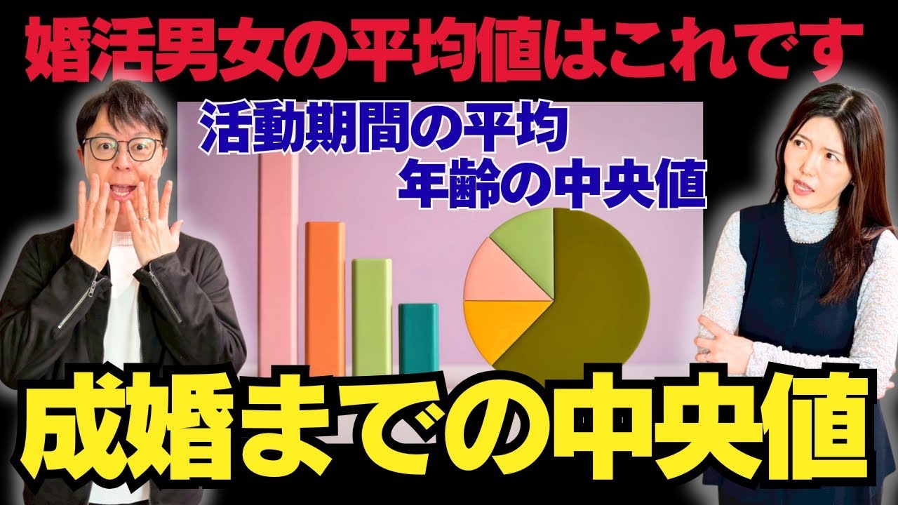 【データで解説】婚活男女の普通はコレです！