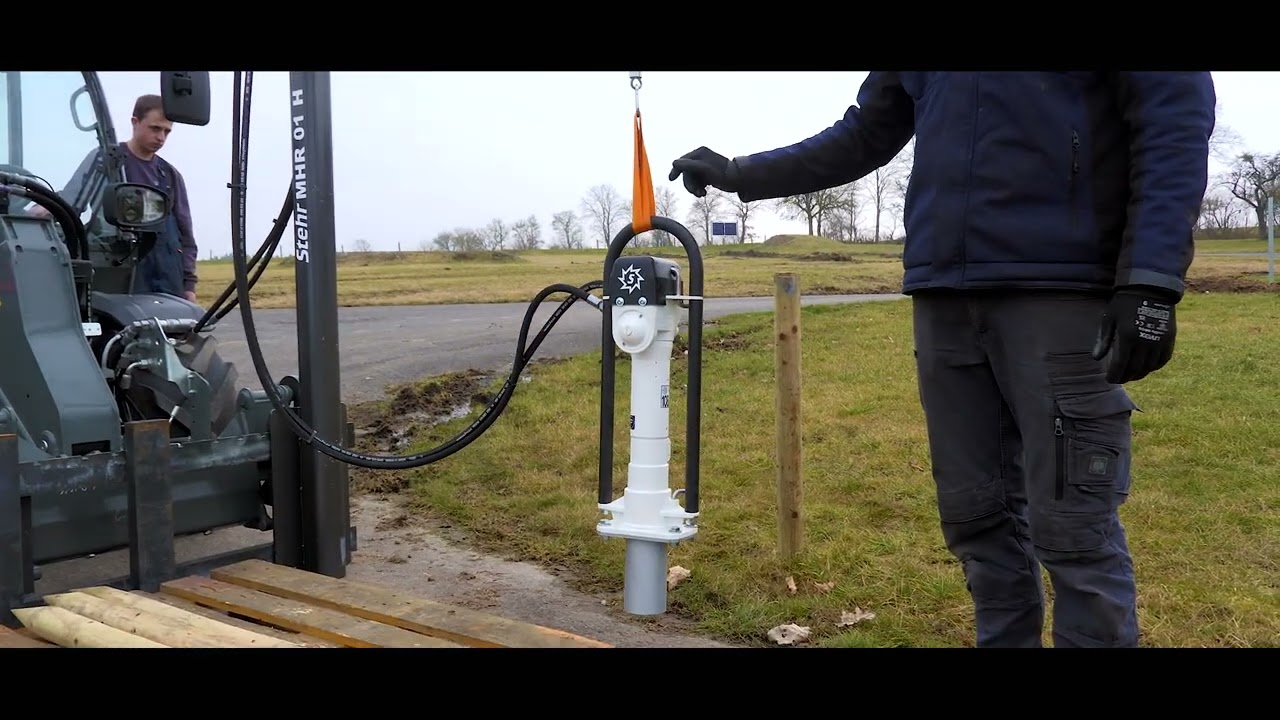 Handgeführte hydraulische Ramme MHR 01 H von Stehr