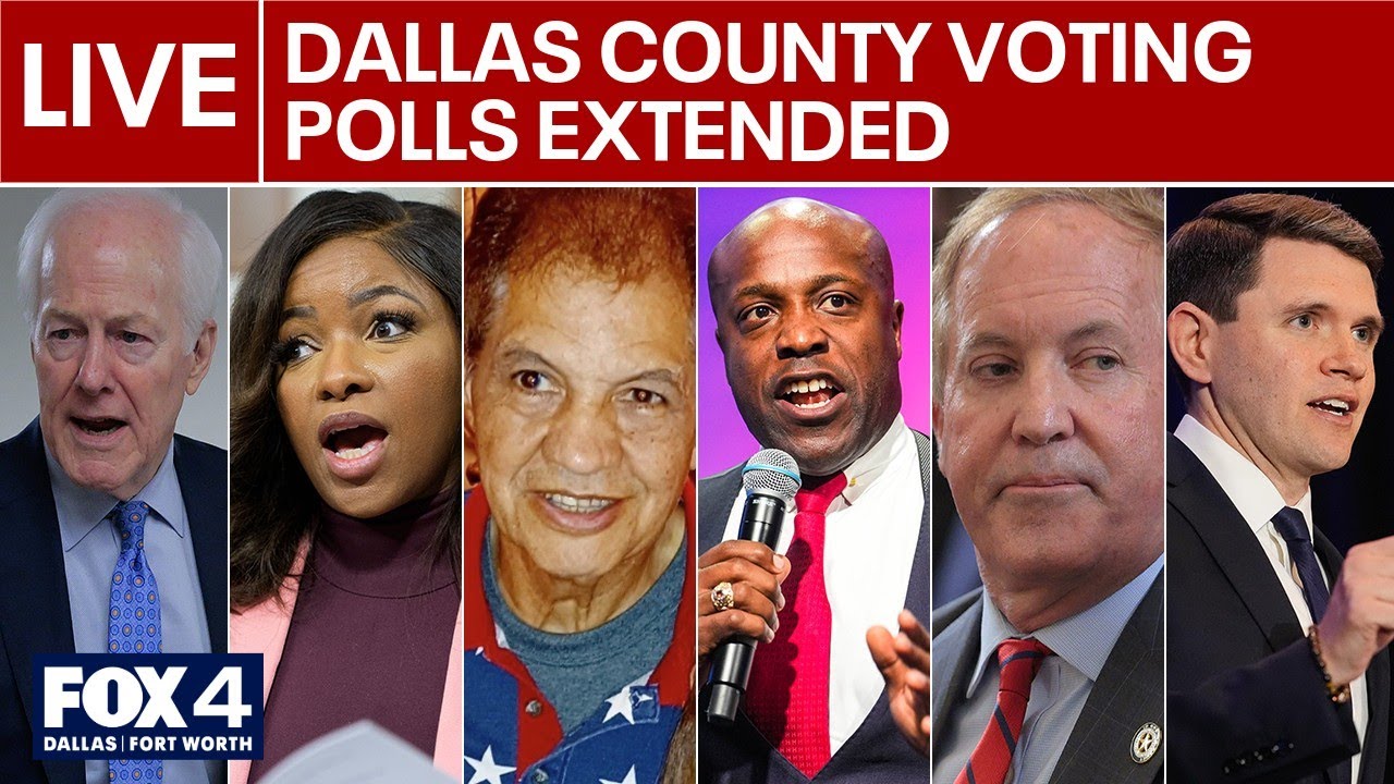 🔴LIVE: Texas Primary Voter Suppression Press Conference at Dallas County | FOX 4 News