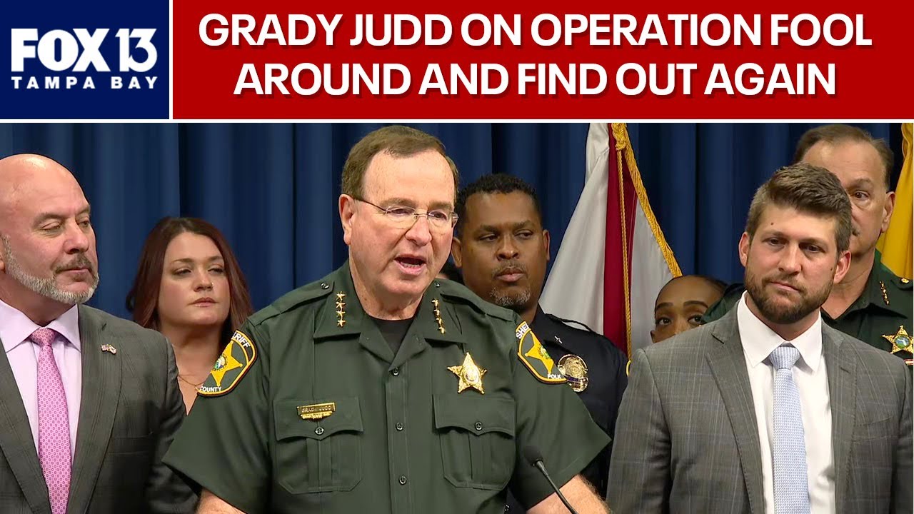 Grady Judd on ‘Operation Fool Around and Find Out Again’ human trafficking investigation