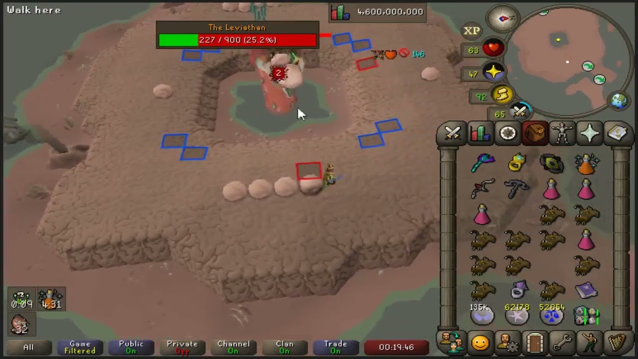 OSRS: Leviathan 31 Kills/hr Example