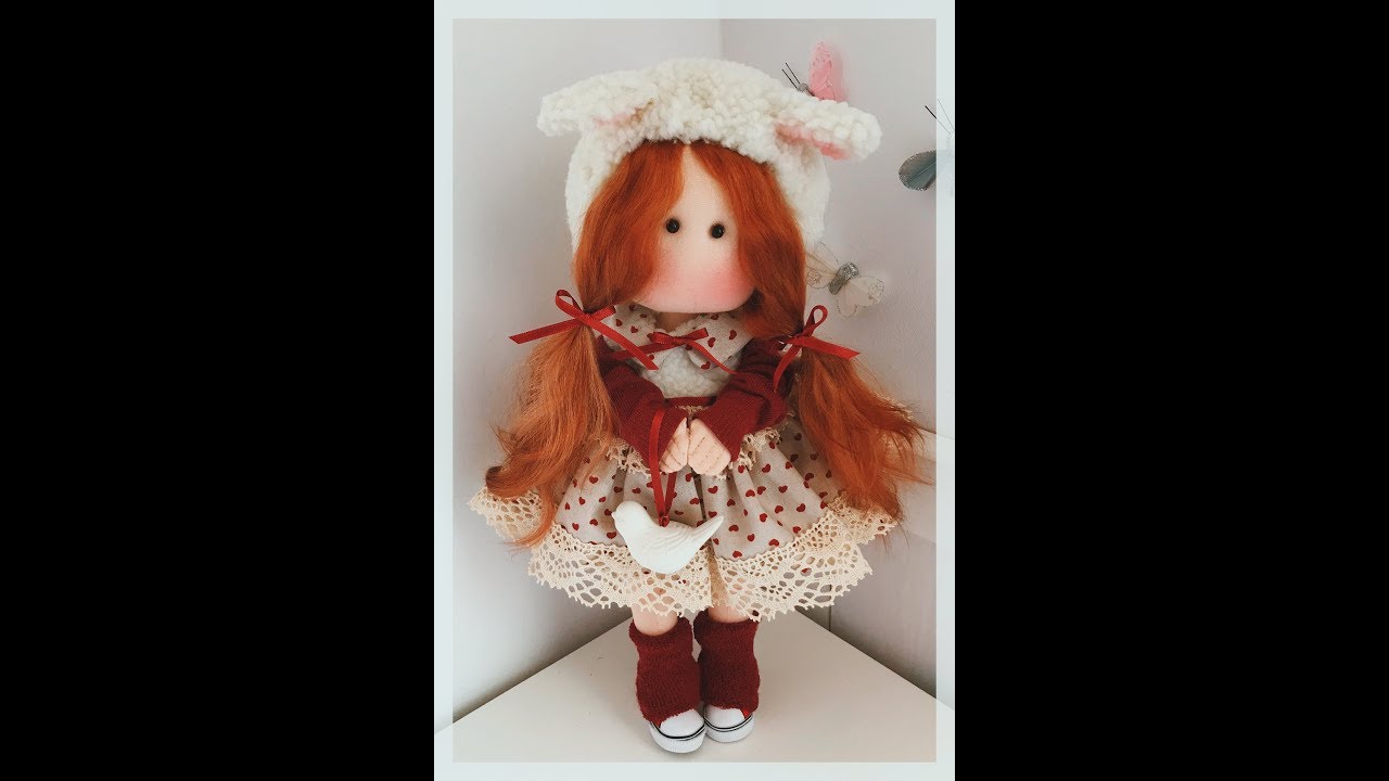 MUÑECA DE TELA FACIL, BLANCA 1-4, PATRÓN GRATIS #patronesdemuñecasgratis #muñecadetela