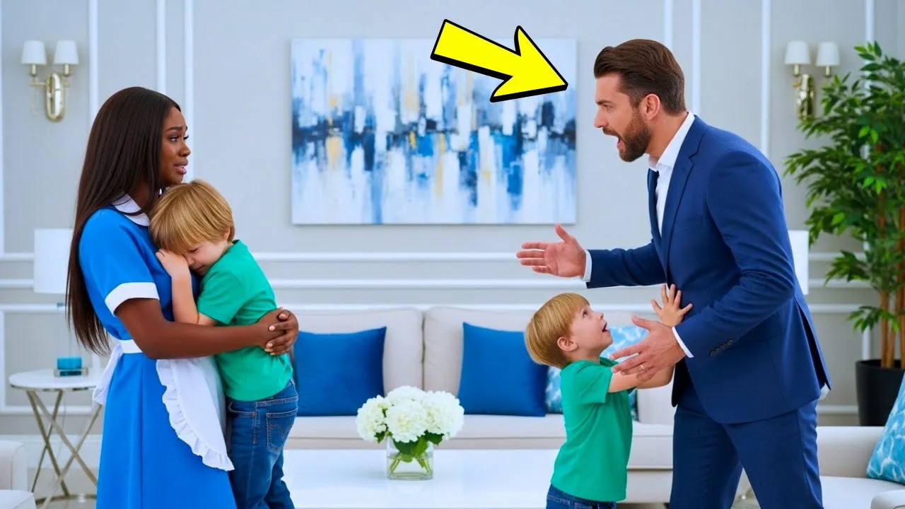 BILLIONAIRE WAS ABOUT TO FIRE HIS NEW MAID — UNTIL HIS TWINS DID SOMETHING THAT LEFT HIM SPEEC